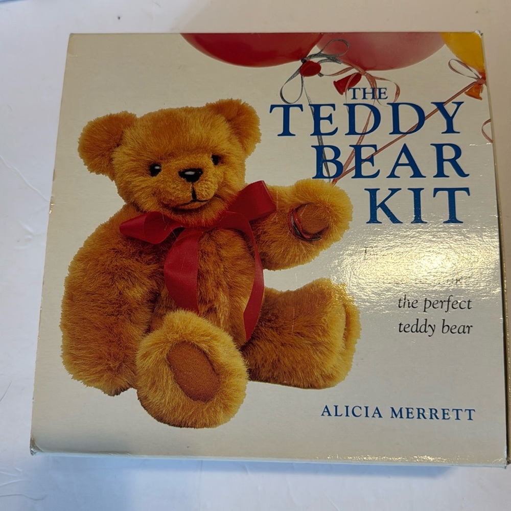 New The Teddy Bear Kit Everything You Need To Make A Teddy Bear Alicia Merritt